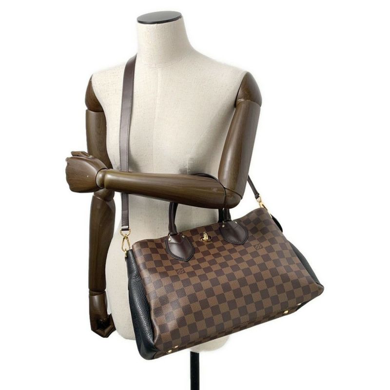 ルイヴィトン ハンドバッグ ダミエ・エベヌ ノルマンディ M41487 LOUIS VUITTON 2wayショルダーバッグ