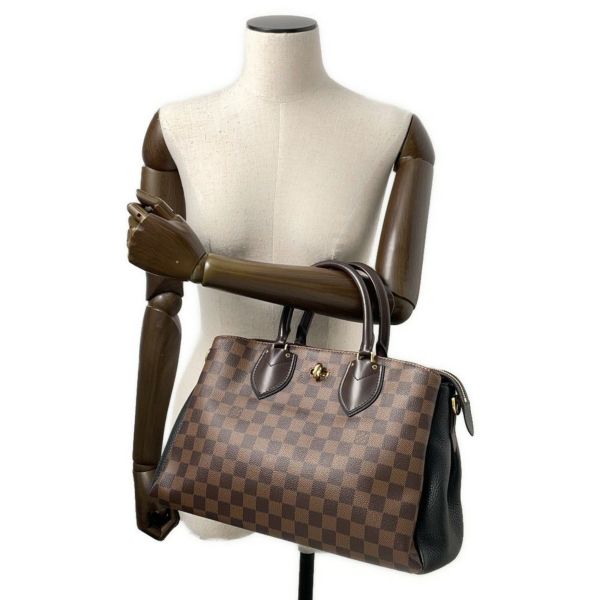 ルイヴィトン ハンドバッグ ダミエ・エベヌ ノルマンディ M41487 LOUIS VUITTON 2wayショルダーバッグ