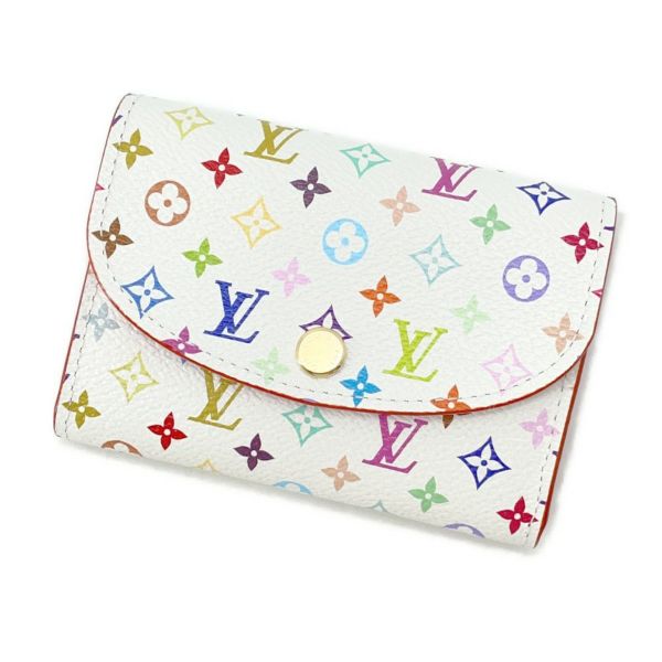 ルイヴィトン コインケース モノグラム・マルチカラー LV × TM ポルトモネ・ロザリ M13399 村上隆 コラボ