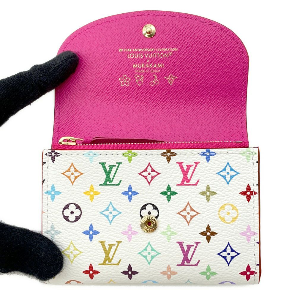 ルイヴィトン コインケース モノグラム・マルチカラー LV × TM ポルトモネ・ロザリ M13399 村上隆 コラボ