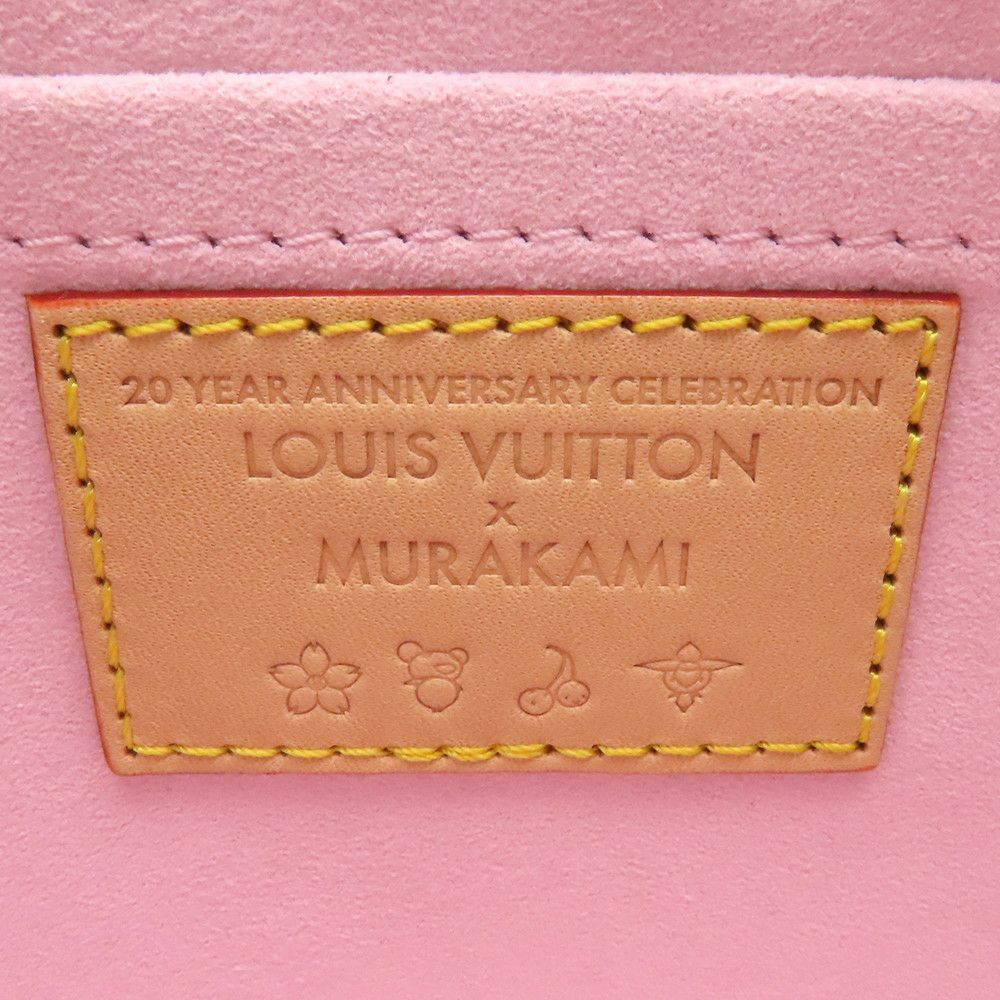 ルイヴィトン ハンドバッグ モノグラム・チェリーブロッサム LV × TM ポシェット･アクセソワール M13666 ポーチ 村上隆