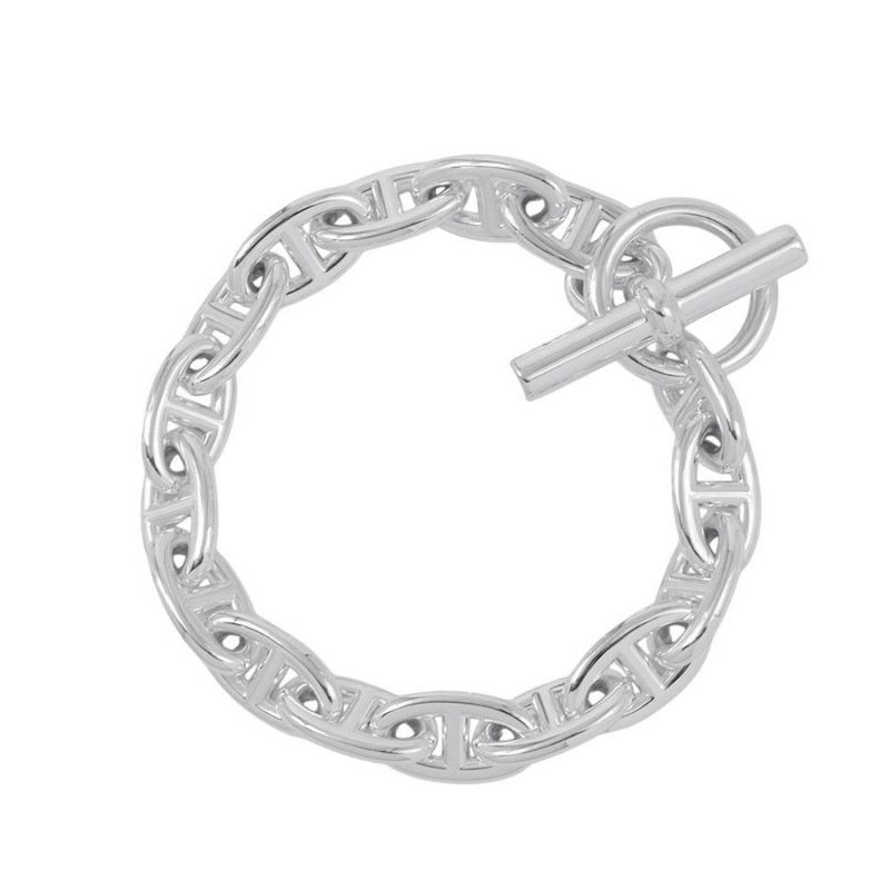 エルメス ブレスレット シェーヌダンクルGM 16コマ SV925シルバー HERMES ジュエリー