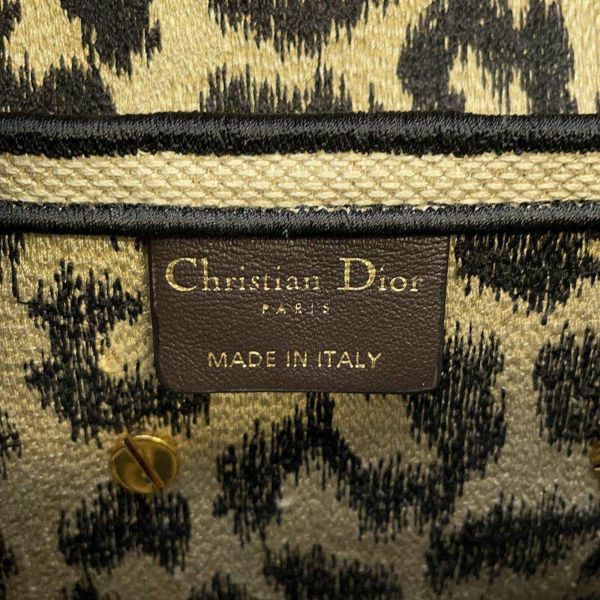 クリスチャン・ディオール サドルバッグ キャンバス レオパード M0446 Christian Dior バッグ