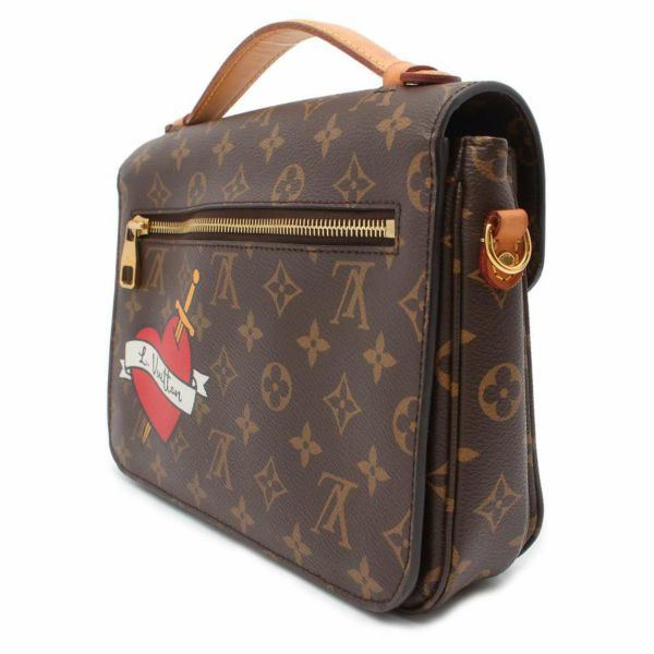 ルイヴィトン ハンドバッグ モノグラム パッチワーク ポシェット・メティスMM M43991 LOUIS VUITTON 2wayショルダー