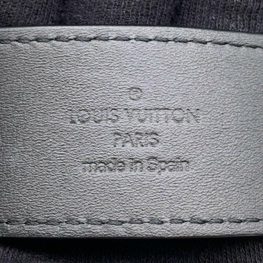 ルイヴィトン ウエストポーチ サンチュール シグネチャー ポケット トリヨンレザー 35MM サイズ90 ボディバッグ ベルト 黒