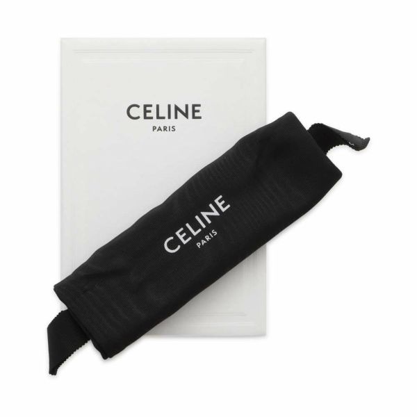 セリーヌ 二つ折り財布 スモールストラップウォレット カーフスキン 10H263BRU.10GV CELINE 財布