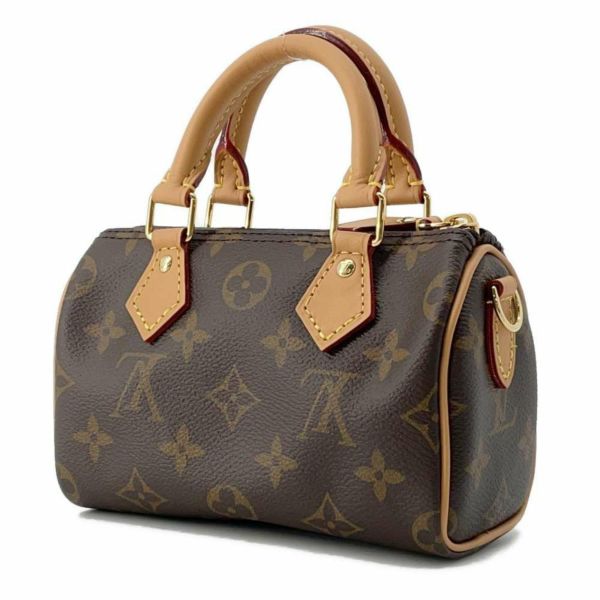 ルイヴィトン ハンドバッグ モノグラム ナノ・スピーディ M61252 LOUIS VUITTON 2WAYショルダーバッグ ヴィトン バッグ