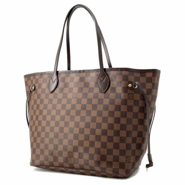 ルイヴィトン トートバッグ ダミエ・エベヌ ネヴァーフルMM N51105 LOUIS VUITTON ヴィトン バッグ