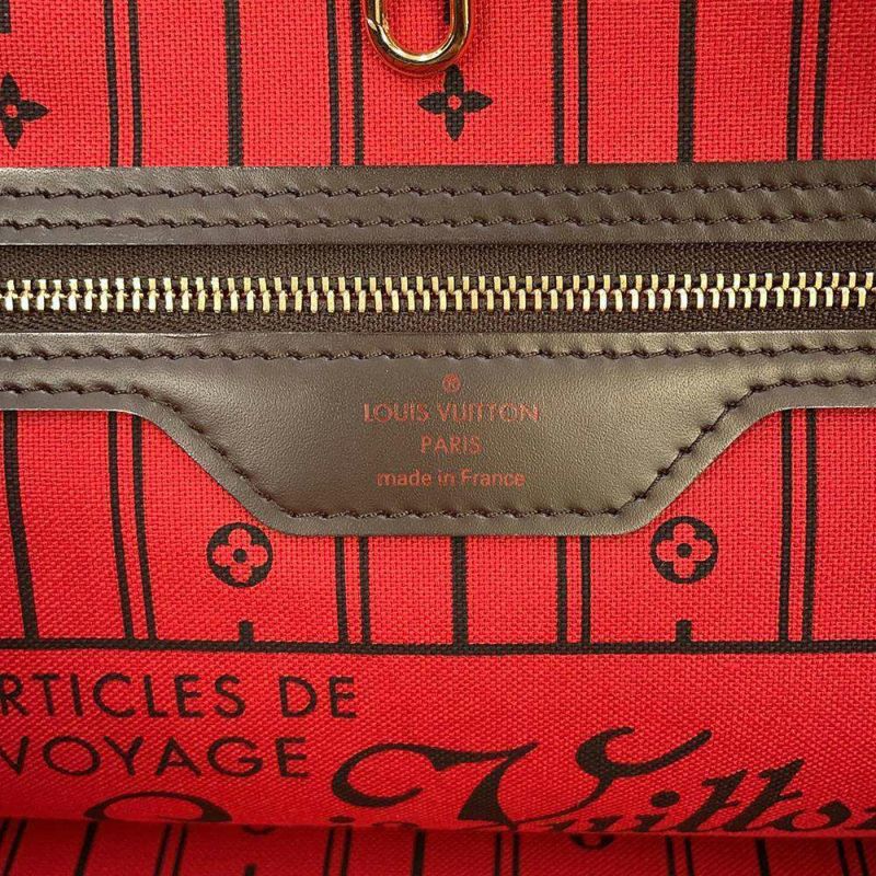 ルイヴィトン トートバッグ ダミエ・エベヌ ネヴァーフルMM N51105 LOUIS VUITTON ヴィトン バッグ