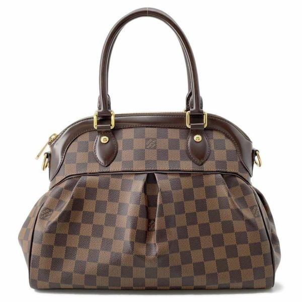 ルイヴィトン ハンドバッグ ダミエ・エベヌ トレヴィPM N51997 LOUIS VUITTON 2wayショルダーバッグ