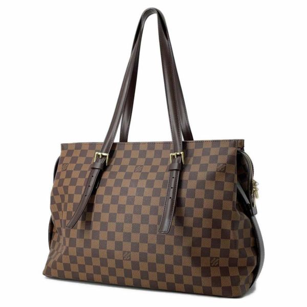 ルイヴィトン ショルダーバッグ ダミエ・エベヌ チェルシー N51119 LOUIS VUITTON トートバッグ