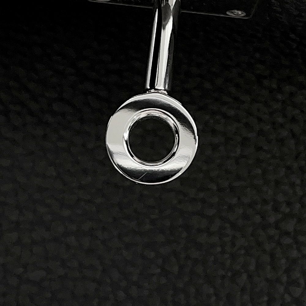 エルメス バーキン35 ブラック/シルバー金具 トゴ W刻印 HERMES Birkin ハンドバッグ 黒