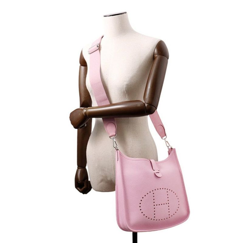 エルメス ショルダーバッグ エブリン3 PM モーヴシルベストル/シルバー金具 トリヨンクレマンス Z刻印