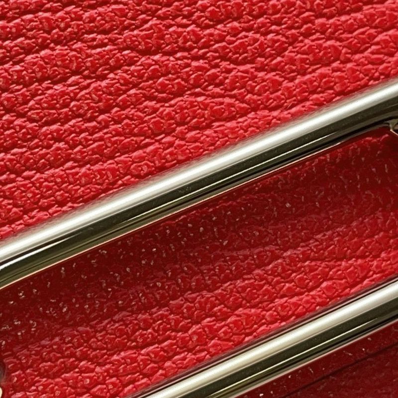 エルメス 財布 ルリ スリム  ローズテキサス/ゴールド金具 シェブルミゾル B刻印 HERMES 財布 シェーブル