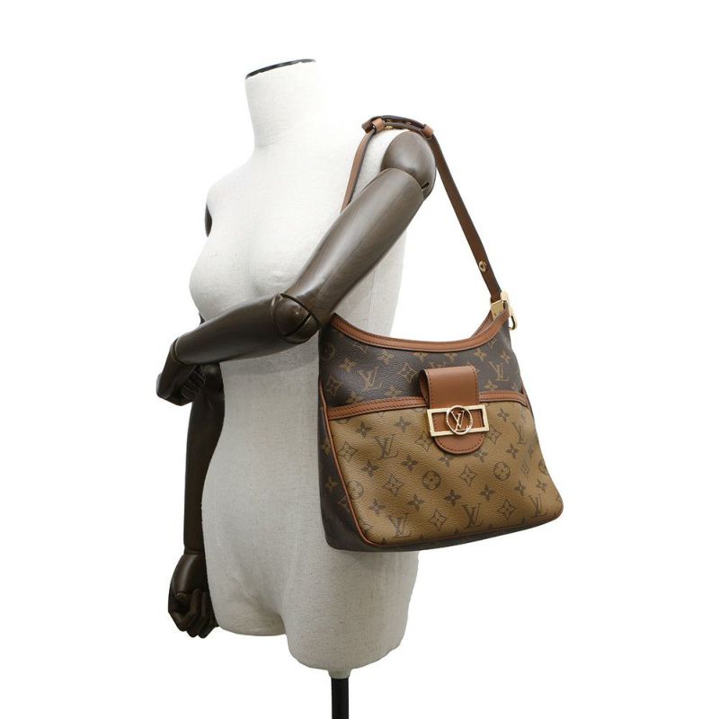 ルイヴィトン ショルダーバッグ モノグラム・リバース ホーボー・ドーフィーヌ M45194 LOUIS VUITTON 3wayバッグ