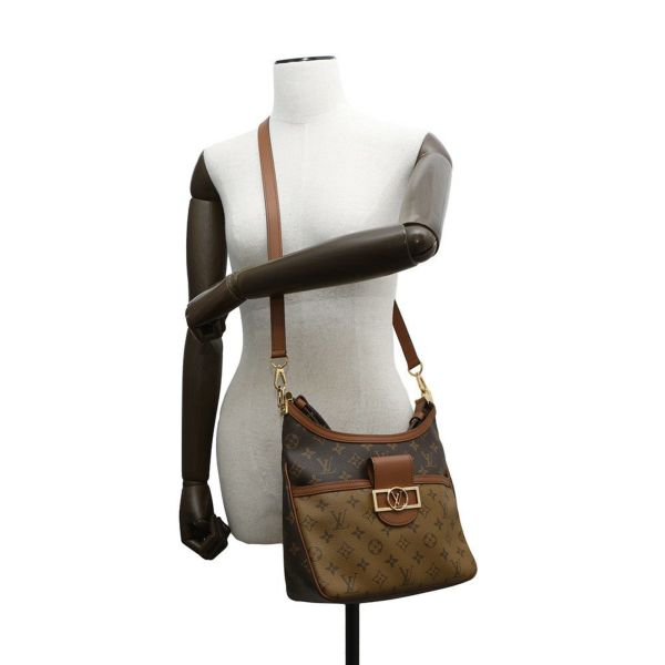 ルイヴィトン ショルダーバッグ モノグラム・リバース ホーボー・ドーフィーヌ M45194 LOUIS VUITTON 3wayバッグ