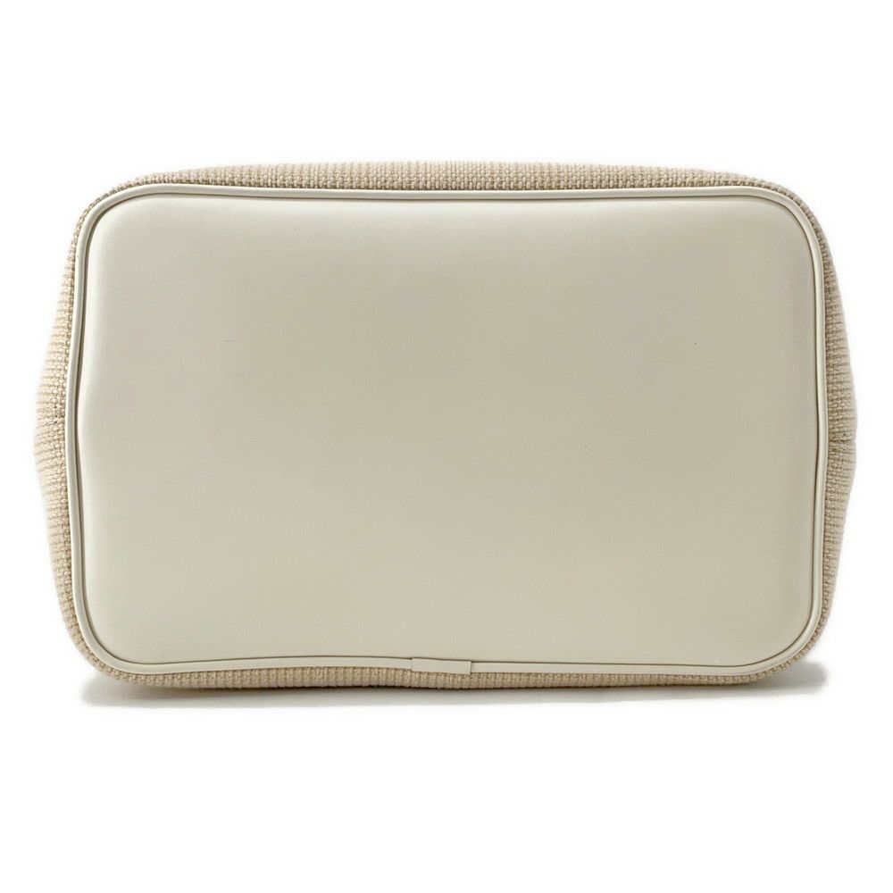 ルイヴィトン ショルダーバッグ モノグラム コットン バイ・ザ・プール ネオ ノエ MM M22852 LOUIS VUITTON ベージュ 白