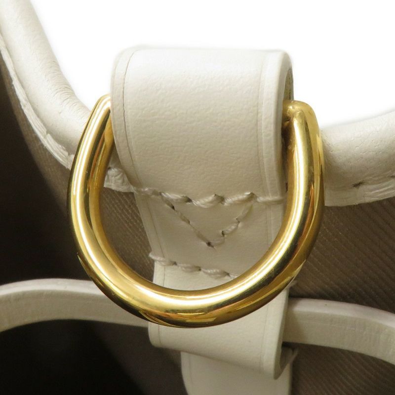 ルイヴィトン ショルダーバッグ モノグラム コットン バイ・ザ・プール ネオ ノエ MM M22852 LOUIS VUITTON ベージュ 白