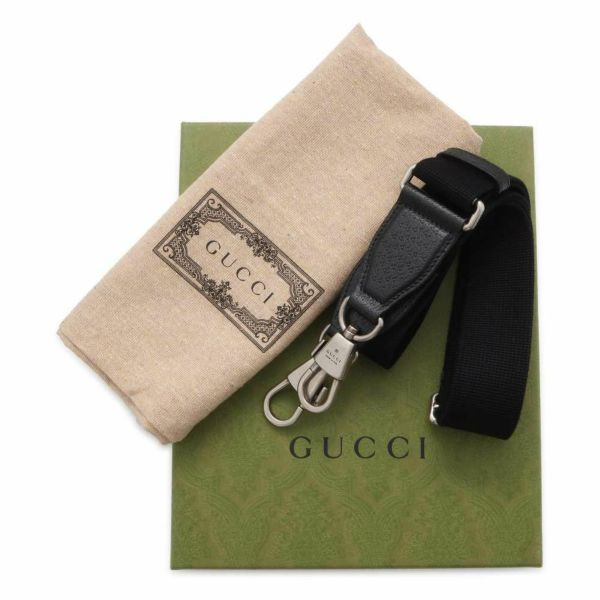 グッチ ショルダーバッグ ジャンボGG ミニ キャンバス 696075 GUCCI バッグ メンズ 黒