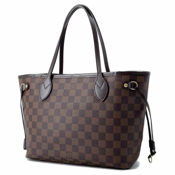 ルイヴィトン トートバッグ ダミエ・エベヌ ネヴァーフルPM N51109 LOUIS VUITTON ヴィトン バッグ