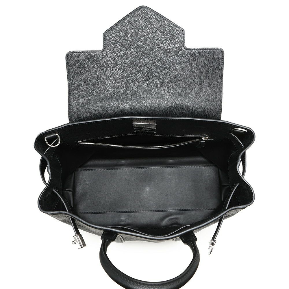 ルイヴィトン トートバッグ ミレジム・カーフレザー ジョルジュ・トートMM M23153 2wayショルダー 黒 ブラック