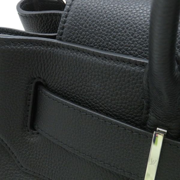 ルイヴィトン トートバッグ ミレジム・カーフレザー ジョルジュ・トートMM M23153 2wayショルダー 黒 ブラック