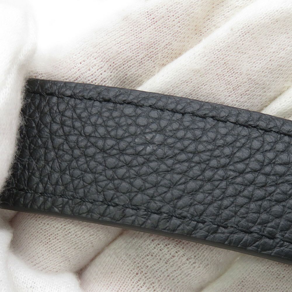 ルイヴィトン トートバッグ ミレジム・カーフレザー ジョルジュ・トートMM M23153 2wayショルダー 黒 ブラック