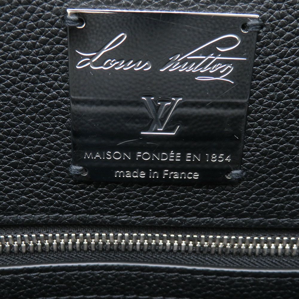 ルイヴィトン トートバッグ ミレジム・カーフレザー ジョルジュ・トートMM M23153 2wayショルダー 黒 ブラック