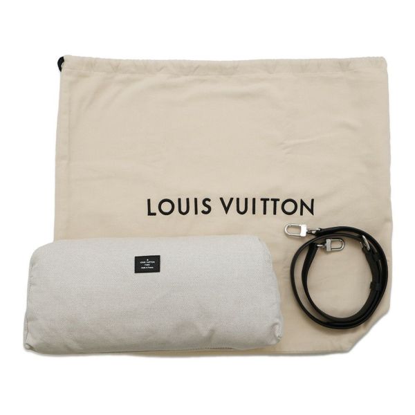 ルイヴィトン トートバッグ ミレジム・カーフレザー ジョルジュ・トートMM M23153 2wayショルダー 黒 ブラック