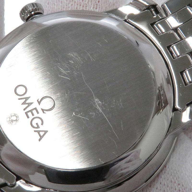 オメガ デヴィル プレステージ 424.10.37.20.02.001 OMEGA 腕時計 シルバー文字盤