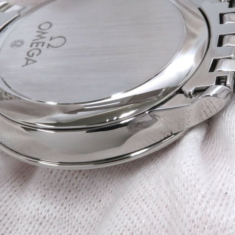 オメガ デヴィル プレステージ 424.10.37.20.02.001 OMEGA 腕時計 シルバー文字盤