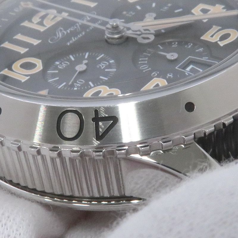 ブレゲ トランスアトランティック タイプ21 TYPE XXI 3817ST/X2/3ZU BREGUET 腕時計 グレー文字盤