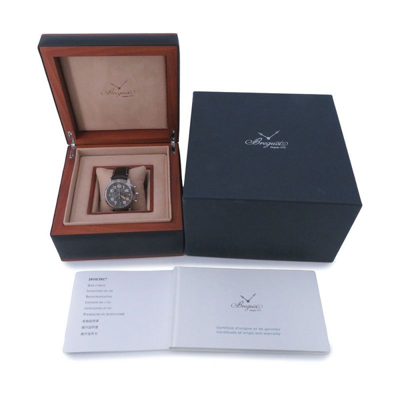 ブレゲ トランスアトランティック タイプ21 TYPE XXI 3817ST/X2/3ZU BREGUET 腕時計 グレー文字盤