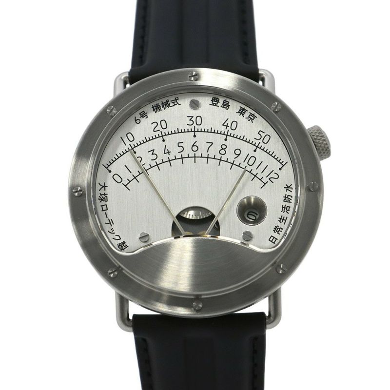 東京時計精密株式会社 大塚ローテック 6号機 腕時計 シルバー文字盤