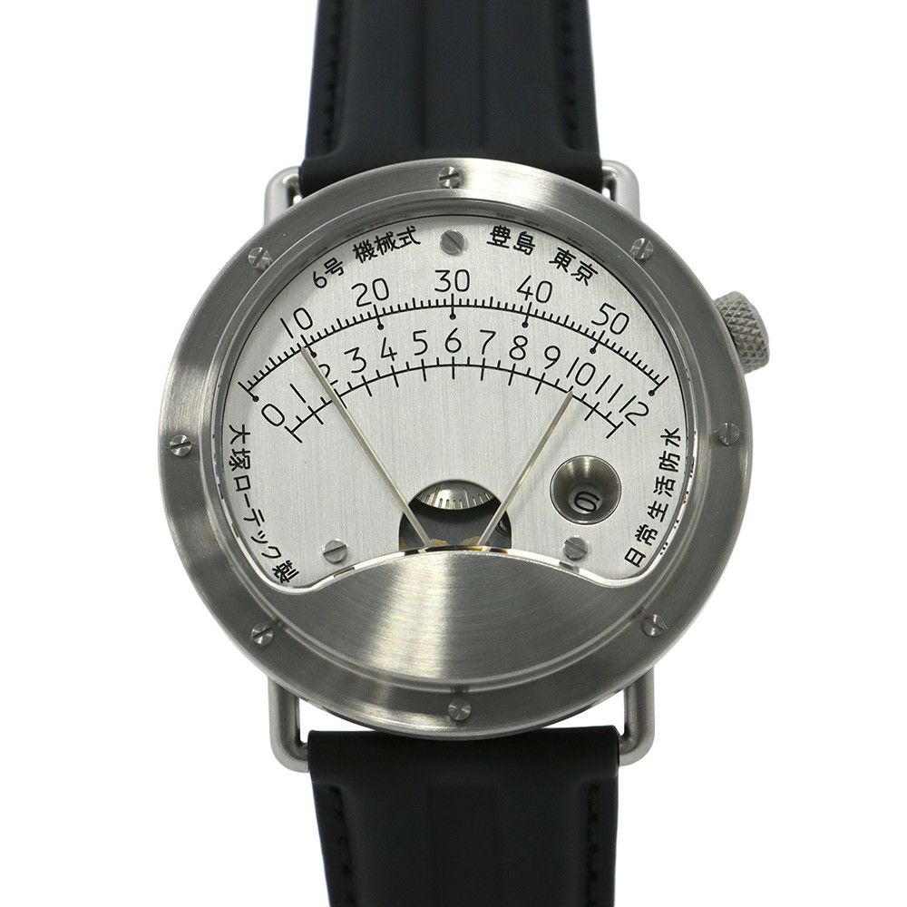 東京時計精密株式会社 大塚ローテック 6号機 腕時計 シルバー文字盤