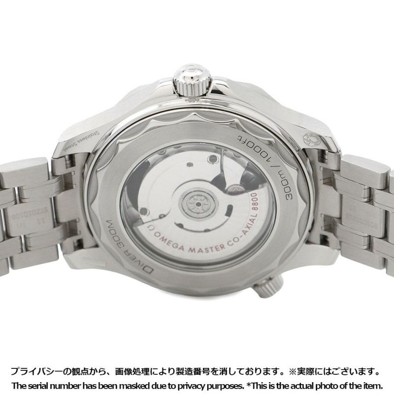 オメガ シーマスター ダイバー 300M コーアクシャル 210.30.42.20.04.001 OMEGA 腕時計 白文字盤