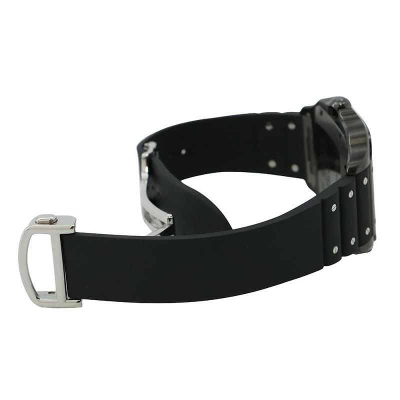 カルティエ サントス ドゥ カルティエ LM WSSA0039 Cartier 腕時計 黒文字盤