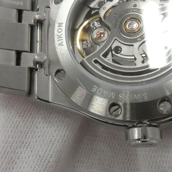 モーリスラクロア アイコン オートマティック スケルトン AI6007-SS002-030-1 ダークグレー文字盤