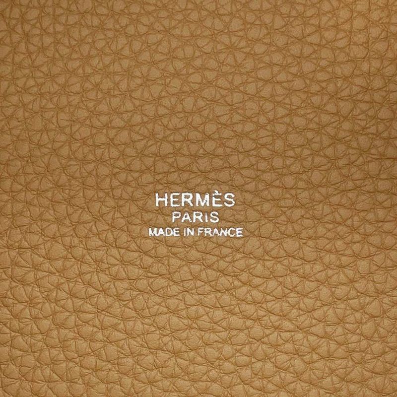 エルメス ハンドバッグ ピコタンロックPM ビスキュイ/シルバー金具 トリヨンクレマンス B刻印