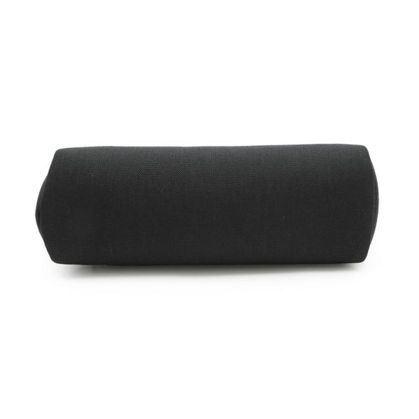 エルメス エールバッグジップPM ルトゥルネ ブラック/シルバー金具 トワルミリタリー/ヴァッシュハンター B刻印 黒