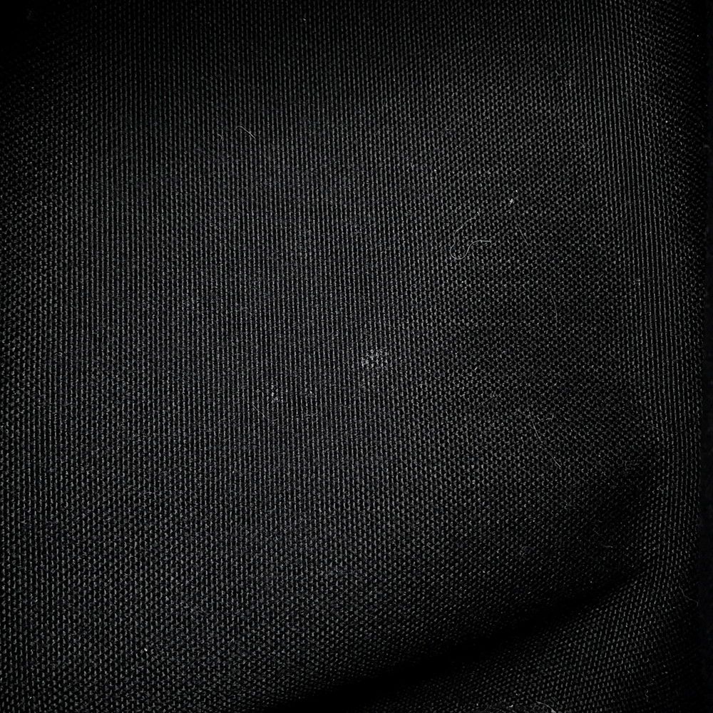 エルメス エールバッグジップPM ルトゥルネ ブラック/シルバー金具 トワルミリタリー/ヴァッシュハンター B刻印 黒