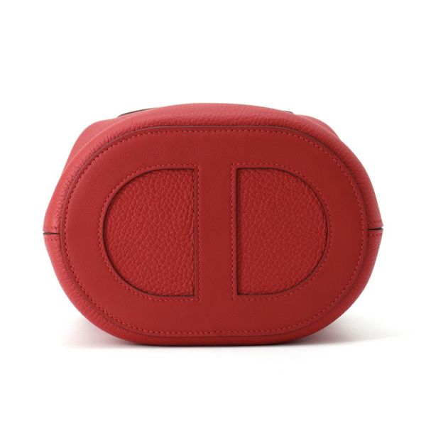 エルメス トートバッグ インザループ 18 ルージュラデュー/シルバー金具 トリヨンクレマンス/スイフト W刻印