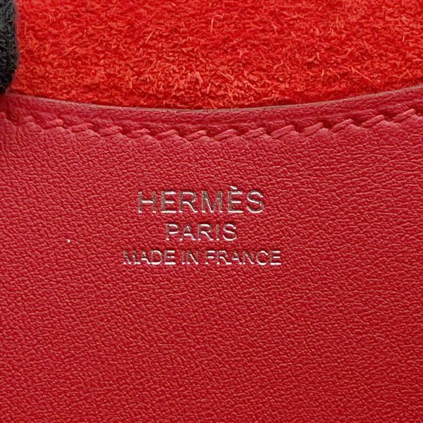 エルメス トートバッグ インザループ 18 ルージュラデュー/シルバー金具 トリヨンクレマンス/スイフト W刻印