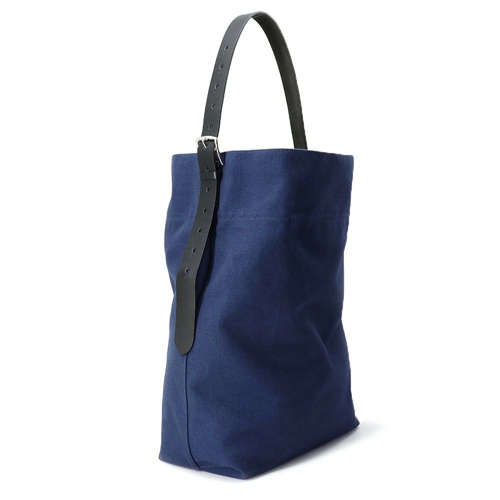 エルメス トートバッグ エトリヴィエール ネイビー/ブラック/シルバー金具 トワルゴエラン/ヴァッシュハンター Y刻印