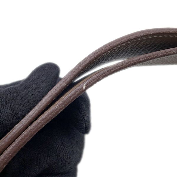 エルメス ショルダーバッグ ジプシエール34 エトゥープ/シルバー金具 トリヨンクレマンス □O刻印