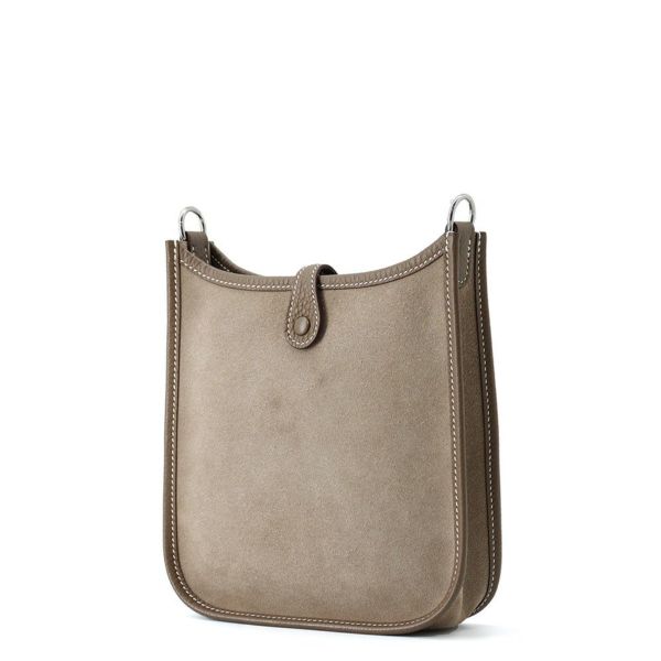 エルメス エブリンTPM アマゾン エトゥープ/シルバー金具 グリズリー/トリヨンクレマンス W刻印