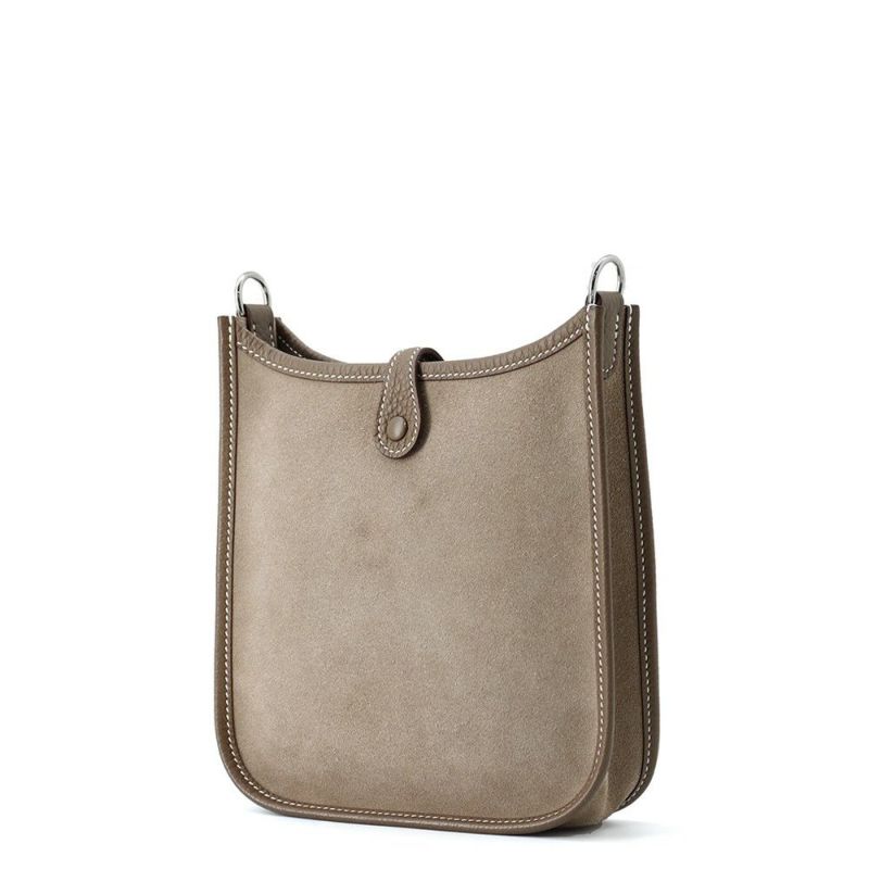 エルメス エブリンTPM アマゾン エトゥープ/シルバー金具 グリズリー/トリヨンクレマンス W刻印