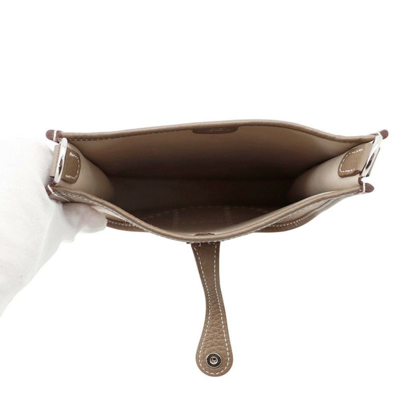 エルメス エブリンTPM アマゾン エトゥープ/シルバー金具 グリズリー/トリヨンクレマンス W刻印