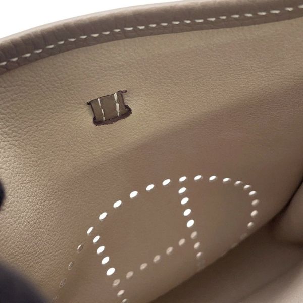 エルメス エブリンTPM アマゾン エトゥープ/シルバー金具 グリズリー/トリヨンクレマンス W刻印
