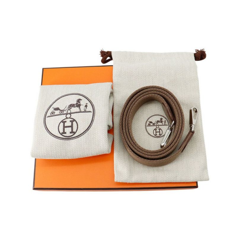 エルメス エブリンTPM アマゾン エトゥープ/シルバー金具 グリズリー/トリヨンクレマンス W刻印